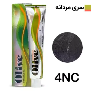 رنگ مو الیو مردانه olive شماره 4NC