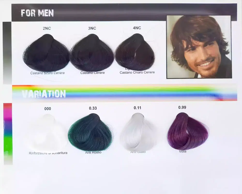 رنگ مو الیو مردانه olive شماره 4NC 