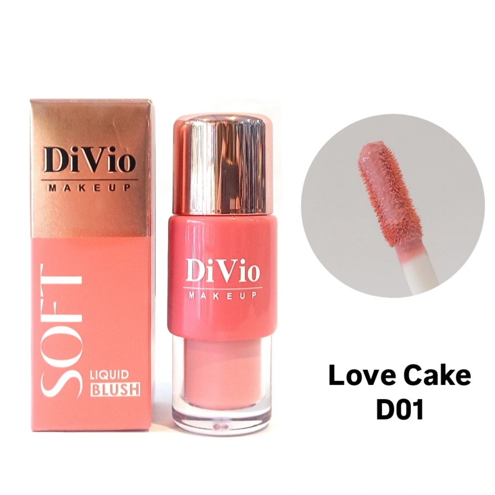 رژگونه مایع 3 کاره دیویو 01 Divio Liquid Blush
