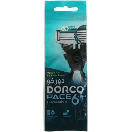 خودتراش 6 لبه دورکو Dorco مدل Pace 6(Green)